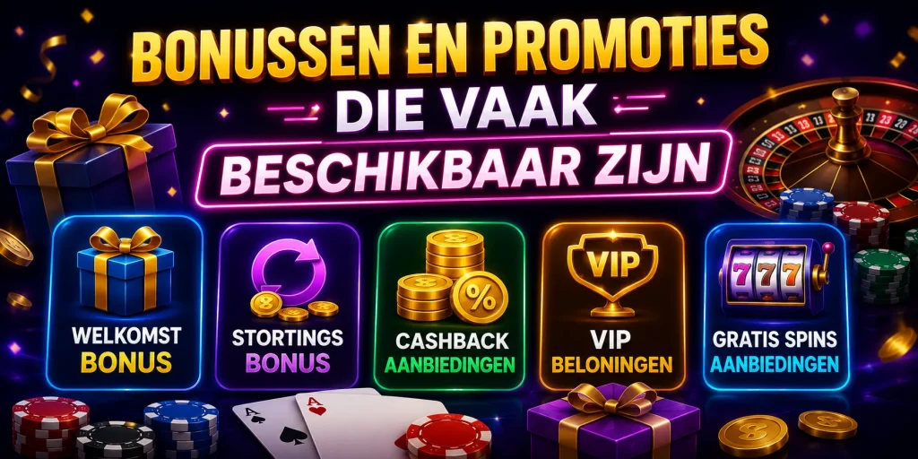 Bonussen En Promoties Die Vaak Beschikbaar Zijn