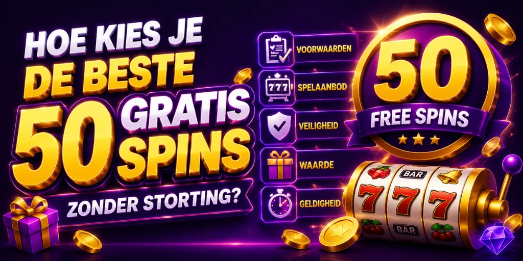 Hoe Kies Je De Beste 50 Gratis Spins Zonder Storting