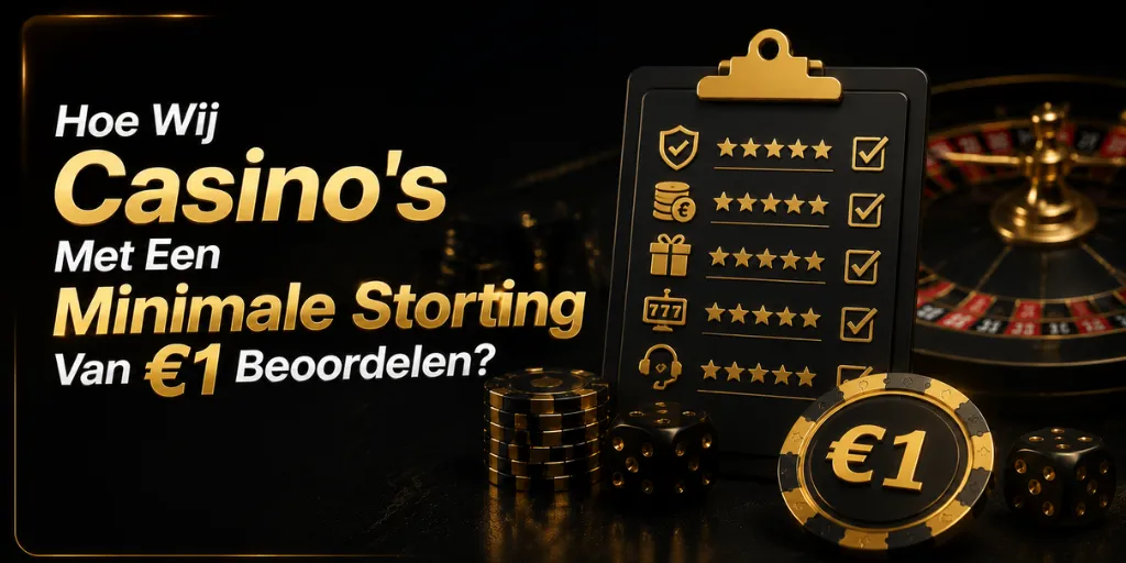 Hoe Wij Casino's Met Een Minimale Storting Van €1 Beoordelen