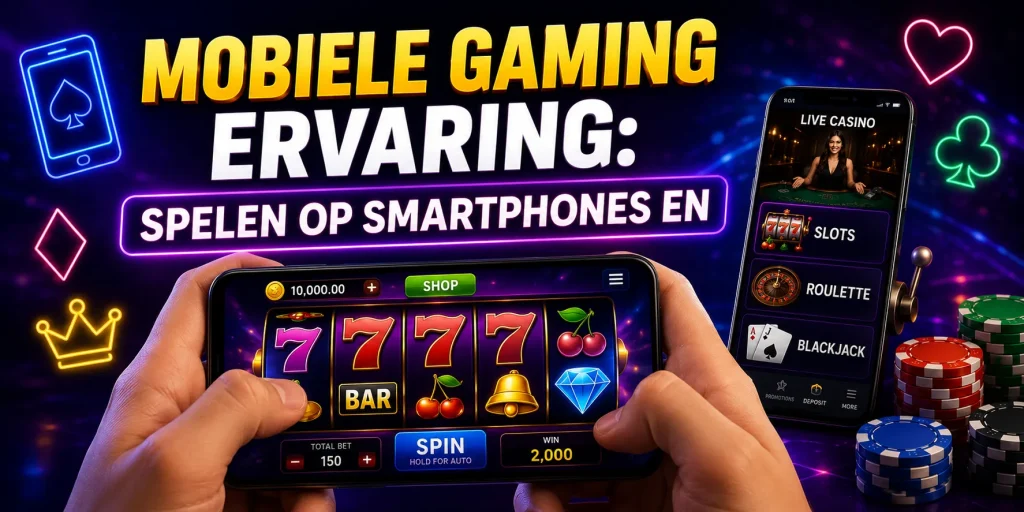 Mobiele Gaming Ervaring Spelen Op Smartphones En Tablets