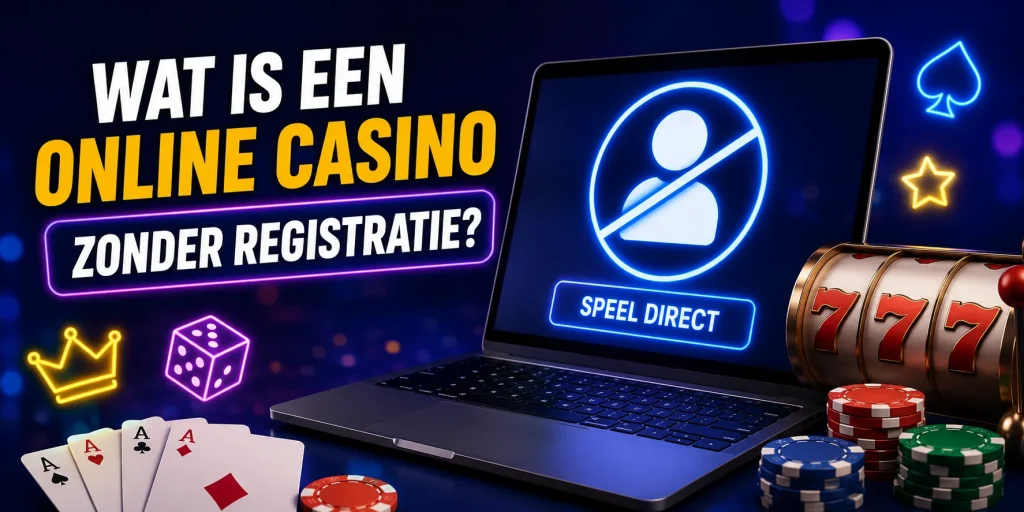 Wat Is Een Online Casino Zonder Registratie