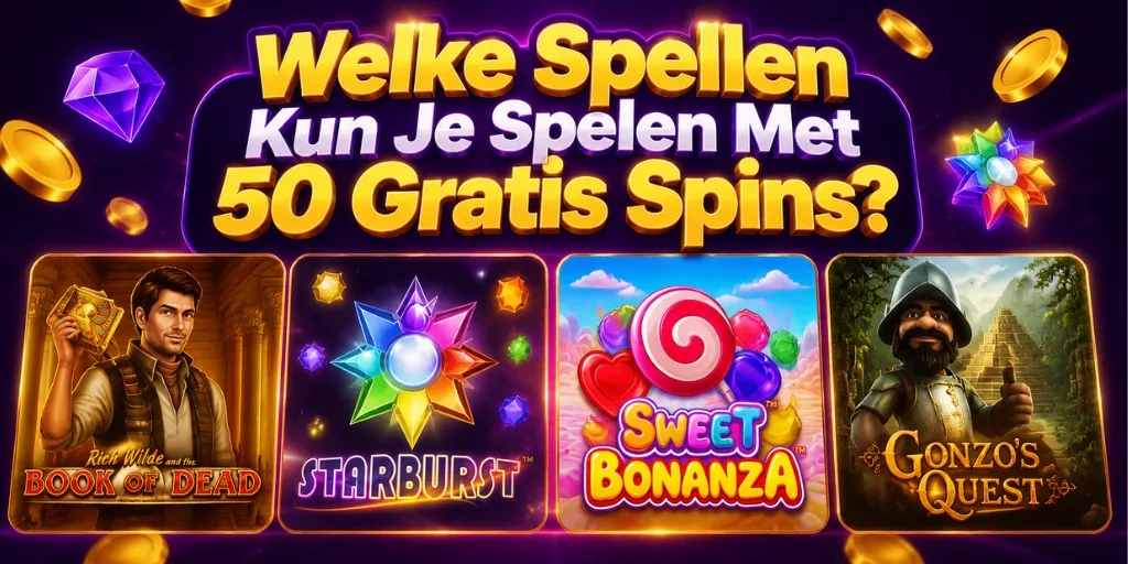Welke Spellen Kun Je Spelen Met 50 Gratis Spins
