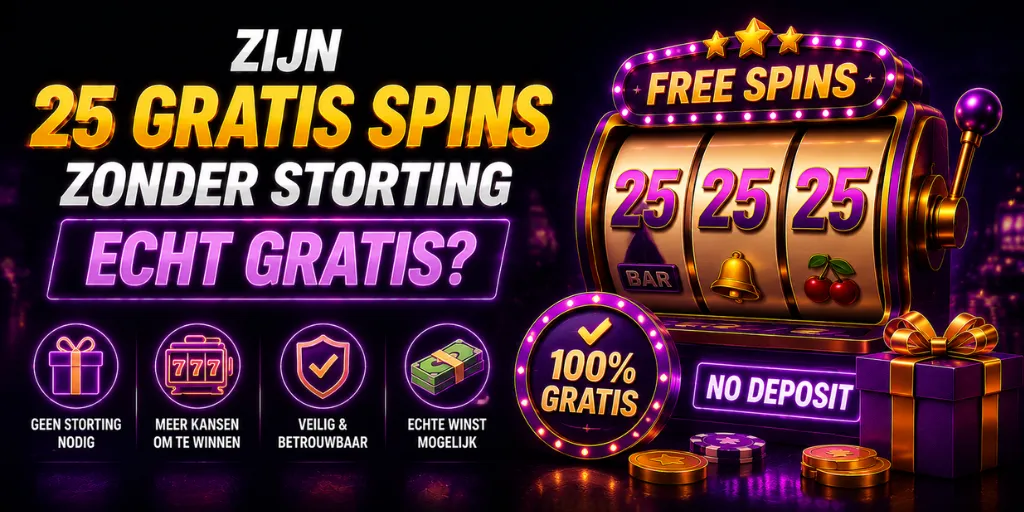Zijn 25 Gratis Spins Zonder Storting Echt Gratis