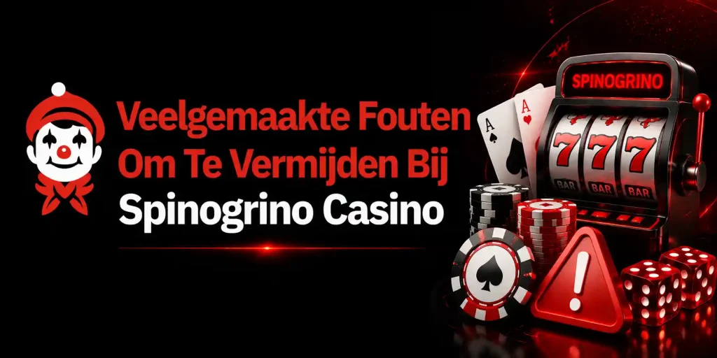 Veelgemaakte Fouten Om Te Vermijden Bij Spinogrino Casino