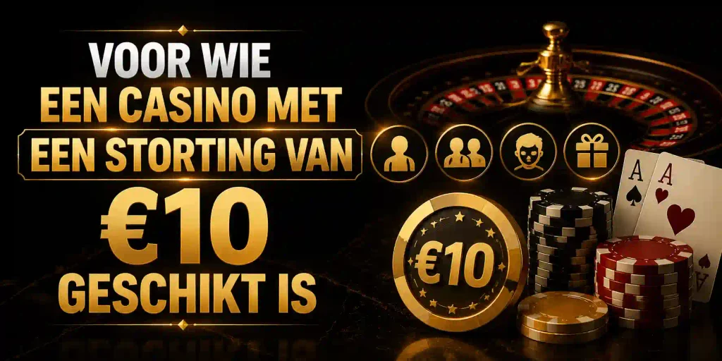 Voor Wie Een Casino Met Een Storting Van €10 Geschikt Is