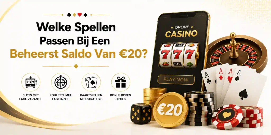 Welke Spellen Passen Bij Een Beheerst Saldo Van €20?
